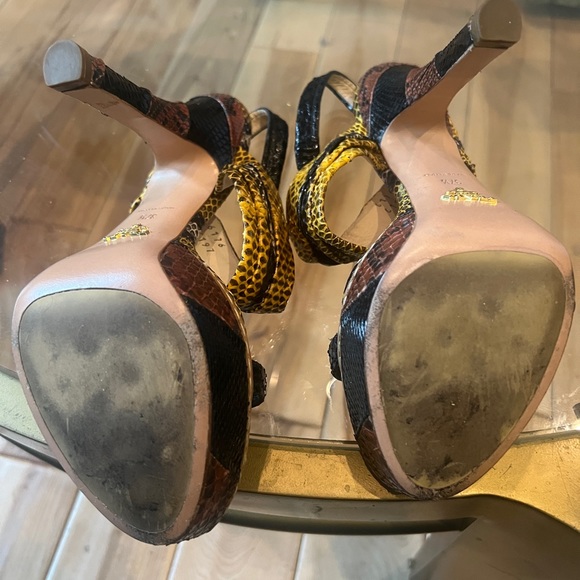Prada Snakeskin Heels - Picture 9 of 11